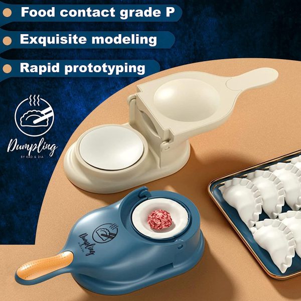 Dumpling Samosa maker, 2-in-1 Manual Dumpling Maker Mould, Manual Press, Kitchen Dumpling Making Tool