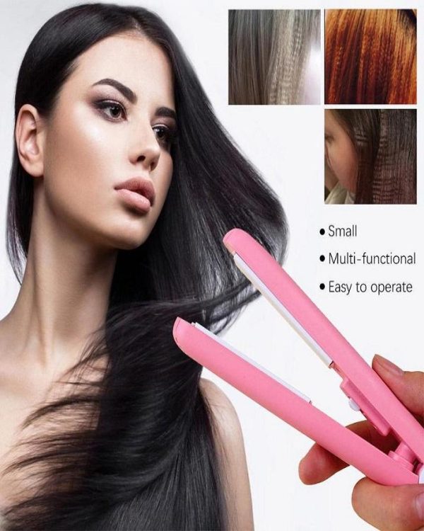 Mini Portable Hair Straightner / Air Smooth, Silky, Frizz-free And Healthy